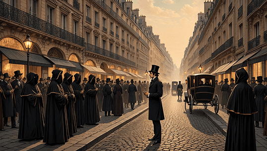 Man on street